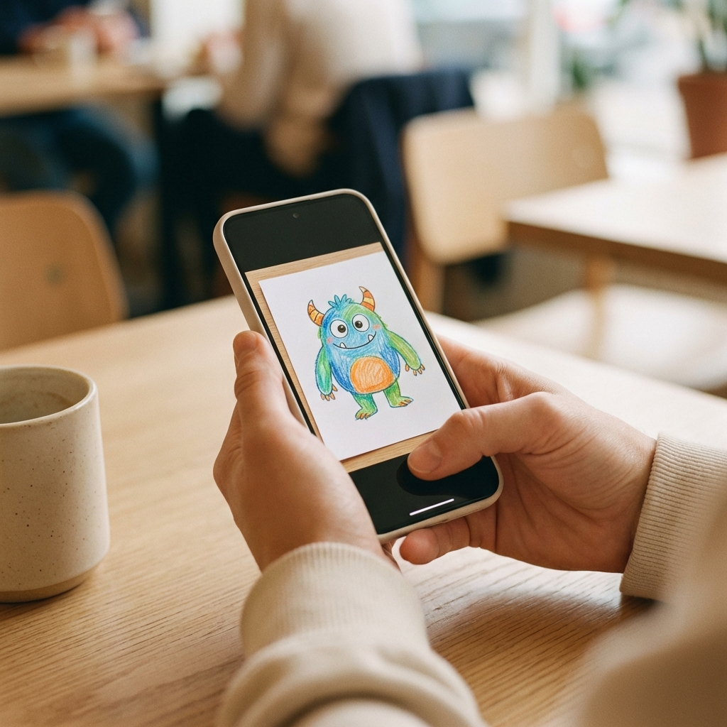 Bild hochladen Illustration